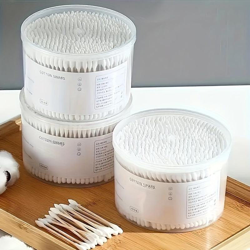Double-headed Wooden Stick Ear Wax Cleaning Swabs