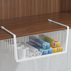 Houseware Under Shelf Basket for Home Office & Wardrobe Storage