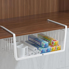 Houseware Under Shelf Basket for Home Office & Wardrobe Storage