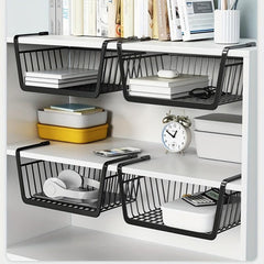 Houseware Under Shelf Basket for Home Office & Wardrobe Storage