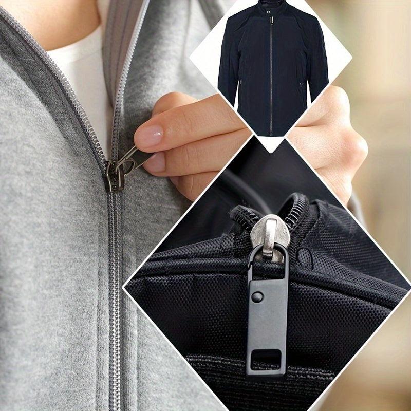 5pcs Zipper Pull Replacement for Jeans & Backpack Sewing Tools