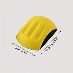 12 Hook And Loop Hand Sanding Block Round Pad Woodworking
