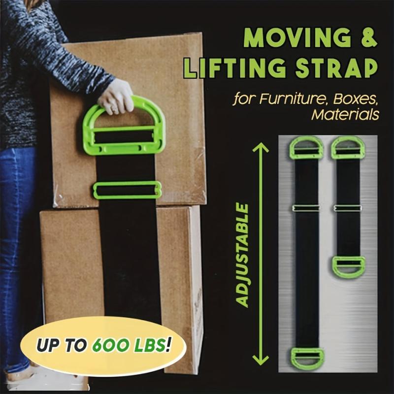 Heavy Duty Furniture Moving Straps for Easy Carrying & Transporting