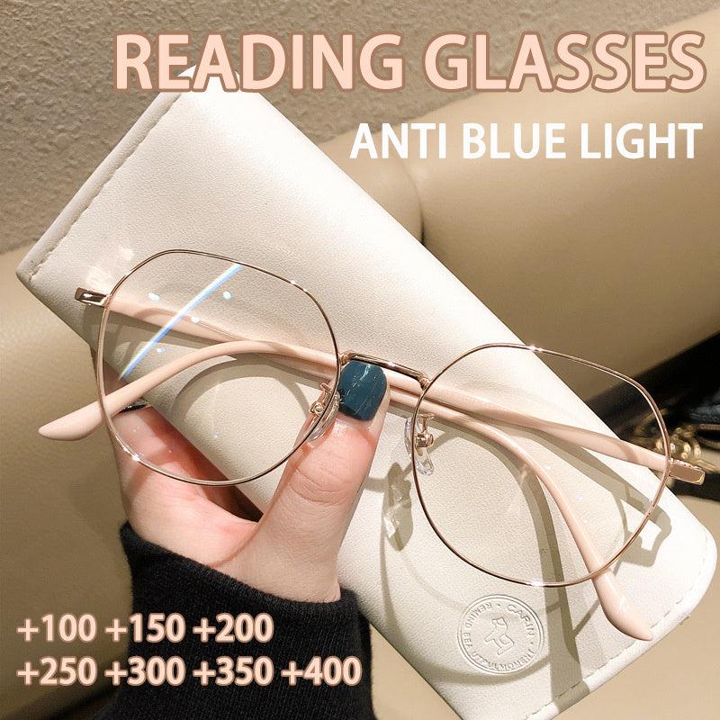 Presbyopic Glasses Anti Light Hyperopia 100-400 Degrees