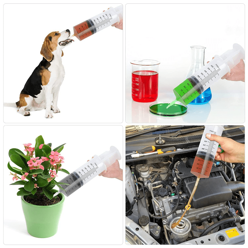 500ml Syringe Pump Measuring for Ink, Pet Feeding, Liquid Glue