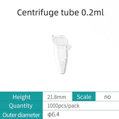 JOANLAB Plastic Centrifuge Tube 0 2 Ml 0 5 Ml 1 5 Ml 2 Ml 10 Ml 15 Ml 50ml