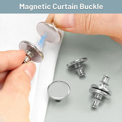 8 Pairs Magnetic Curtain Closing Button Clips