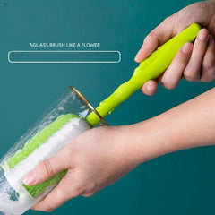 Long Handle Cup Brush Household Cleaning Tool No Dead Angle Washing Cup Artifact