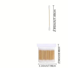Disposable Double-headed Hygienic Cleaning Swabs 100-500pcs