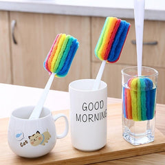Bottle Brush Tumblers Cleaning Brushes with Grip for Shaker Bottle Coffee Mug