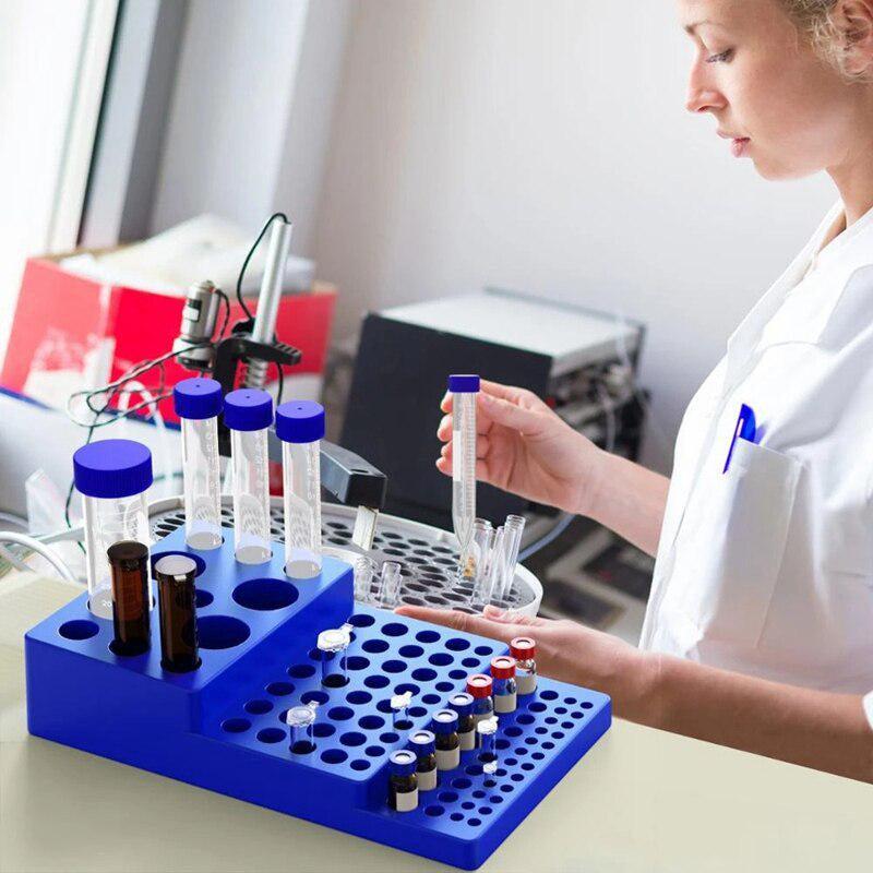 Multifunctional Centrifuge Tube Rack 0.2-15mL Stepped Test Tube Lab Supplies