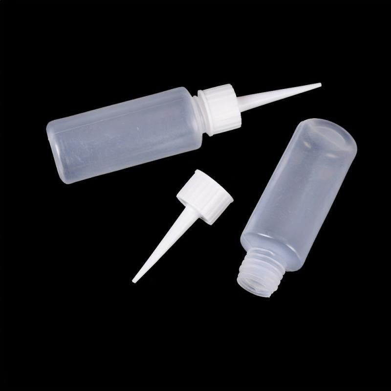2pcs 50ml Dropper Bottles with Needle Tips for Liquid Dispensing