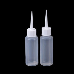 2pcs 50ml Dropper Bottles with Needle Tips for Liquid Dispensing
