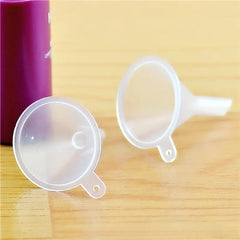 Mini Plastic Funnel Small Mouth Liquid Funnels Laboratory Supplies Tools