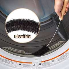 Complete Dryer Vent Cleaning Kit - Lint Brush, Trap Cleaner & Flexible Brush