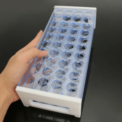 Plastic Test Tube Stand Bracket Rack 40 50 Holes Lab Supplies