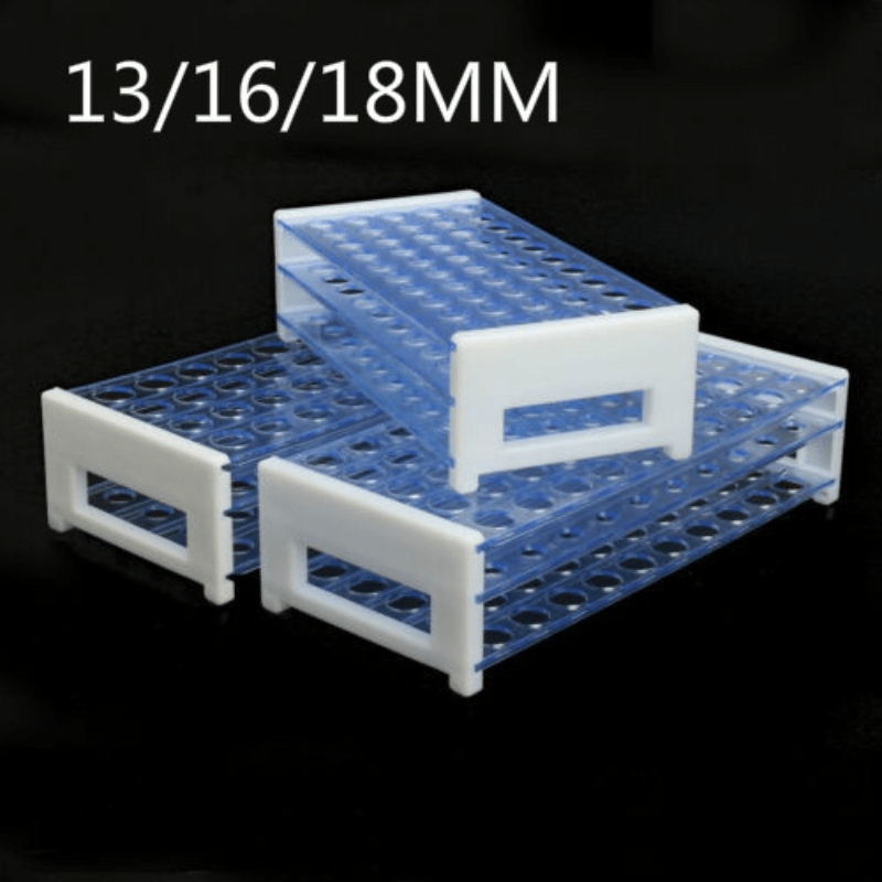 Plastic Test Tube Stand Bracket Rack 40 50 Holes Lab Supplies