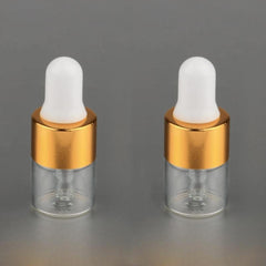 10pcs Mini Essential Oils Sample Dropper Bottles For Traveling Perfume Cosmetic