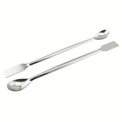 Stainless Steel Double Headed Medicine Spoon for Accurate Dosage Measurement