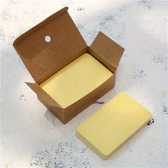 100pcs Blank Card Greeting Postcard Graffiti Bookmark Note Pad