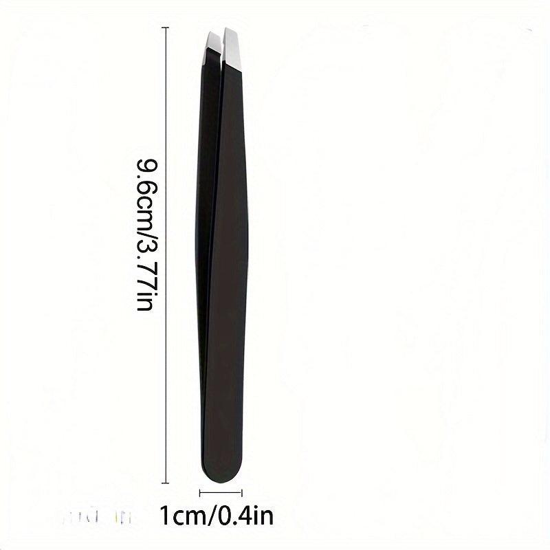 Stainless Steel Eyebrow Tweezers Makeup Tool for Beauty Salon Home Use