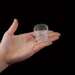 20pcs 30ml Transparent Plastic Measuring Cup Graduated Cup