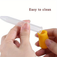 5pcs Silicone Liquid Droppers for Candy Molds or Scientific Experiments