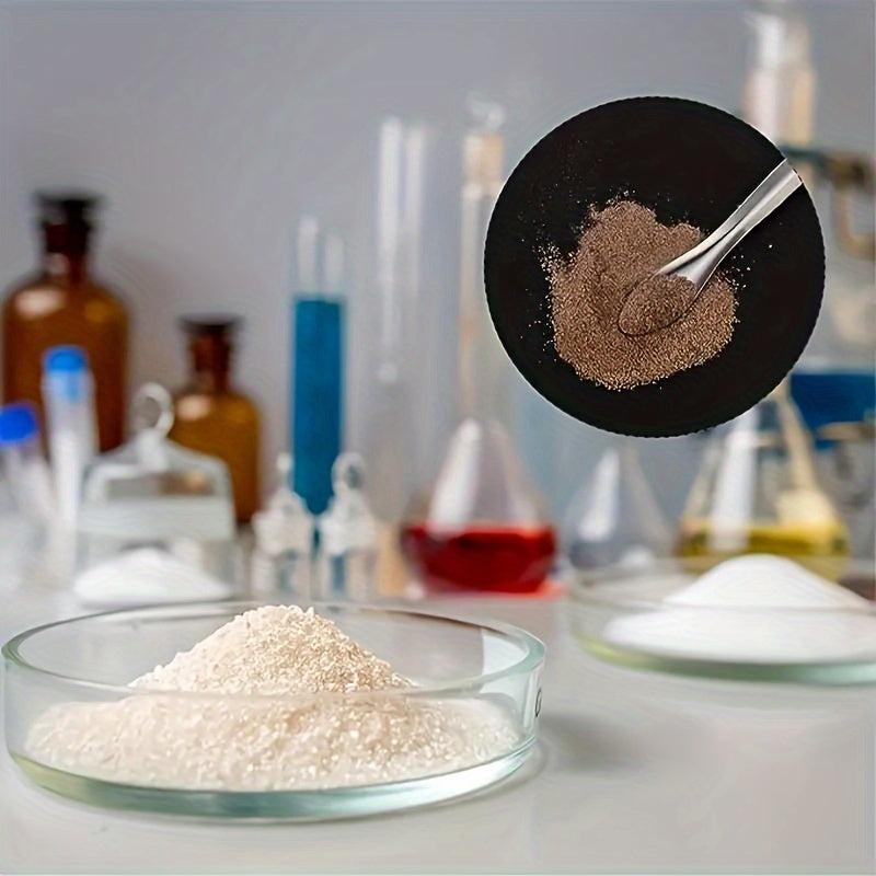 2pcs Lab Supplies Horn Spoon Medicinal Ladle With Spatula Handy Tools