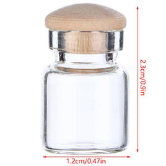 Mini Transparent Candy Food Jar Model Kitchen Accessories Dress up Toys