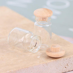 Mini Transparent Candy Food Jar Model Kitchen Accessories Dress up Toys