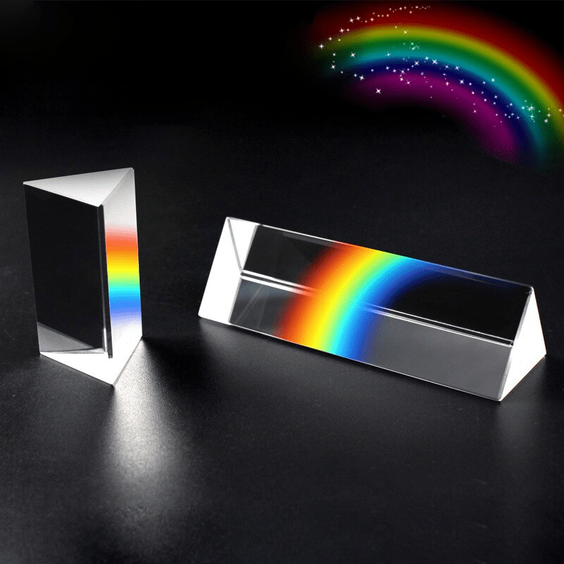 Crystal Triple Triangular Prism Gift Box