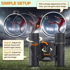 3000X22 HD Binoculars High magnification For Outdoor Viewing