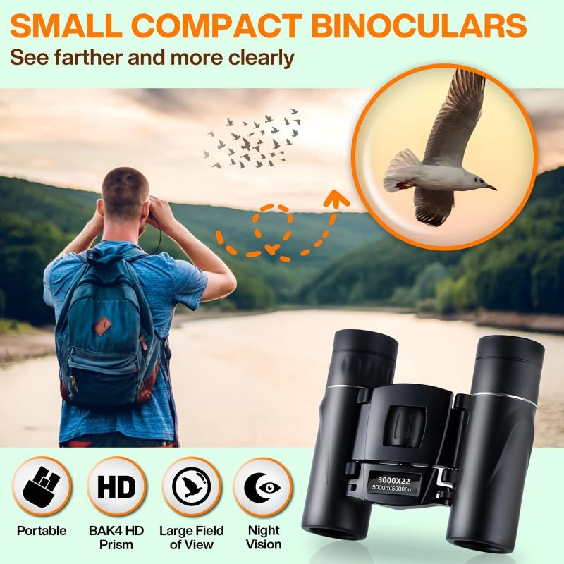 3000X22 HD Binoculars High magnification For Outdoor Viewing