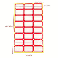 240pcs Self Adhesive Label Stickers, Easy Marking & Classification