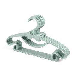 10pcs Kids Clothes Hanger Racks Portable Plastic Coats Hanger