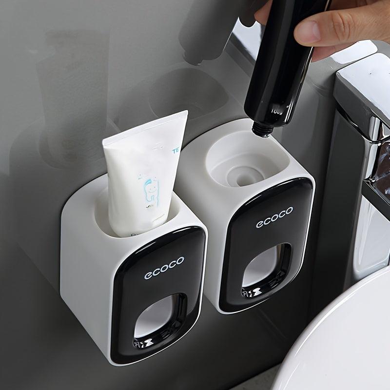 Toothbrush Holder Squeeze Toothpaste Device Set