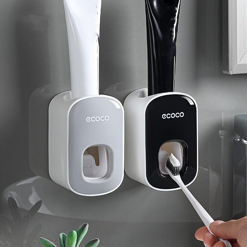 Toothbrush Holder Squeeze Toothpaste Device Set
