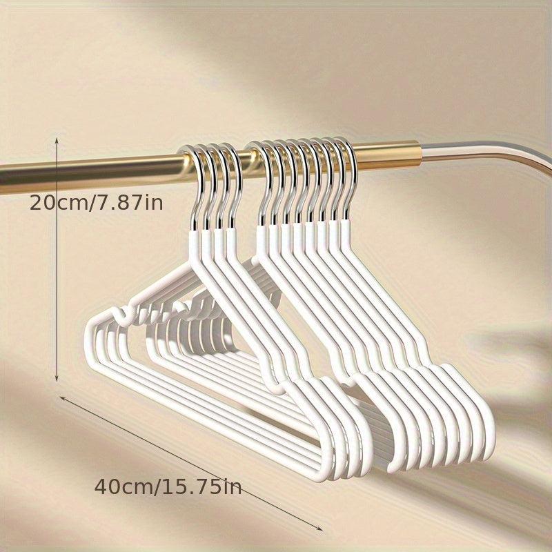 10pcs Adult Non-slip Hangers Household Dipped Rubber Raw Materials