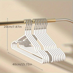 10pcs Adult Non-slip Hangers Household Dipped Rubber Raw Materials