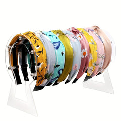 Acrylic Hairband Storage Display Stand - Jewelry Organizer