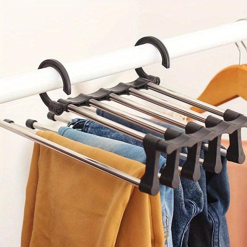 5 in 1 Stainless Steel Trouser Rack Hanger