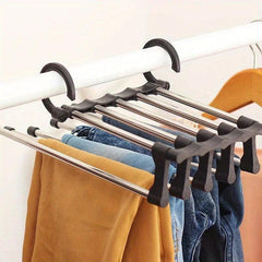 5 in 1 Stainless Steel Trouser Rack Hanger