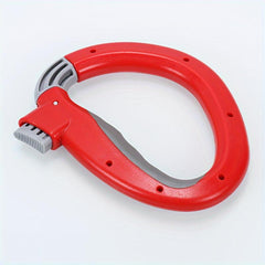 Reusable Plastic Shopping Handle Self Locking Carrier