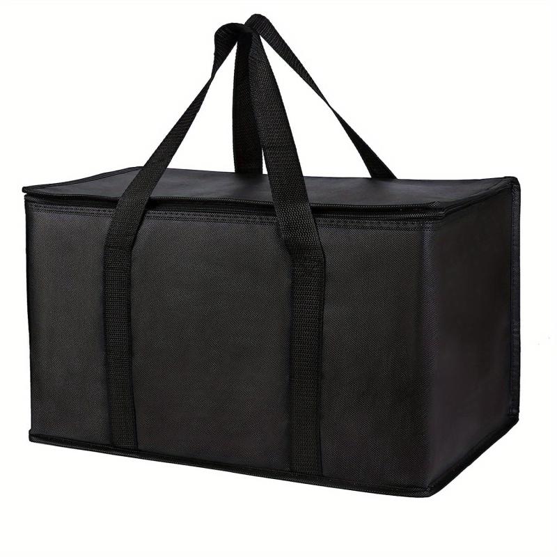 Large Insulated Food Bag Reusable Grocery Cooler Tote