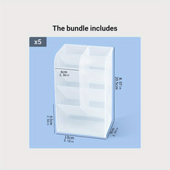 Transparent Stationery Storage Box Retail Display Rack