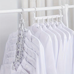 6 in 1 Folding Hanger for Clothes Coats Pants