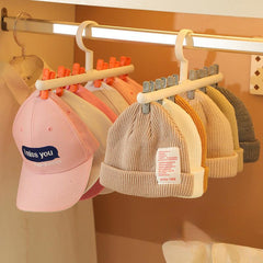 Hat Storage Hanging Clip Organizer Multifunctional Wall Hanging Rack