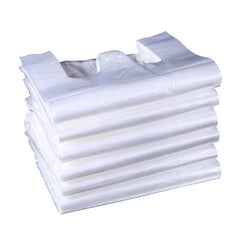 50/100 Transparent Plastic Bags for Retail Stores and Supermarkets