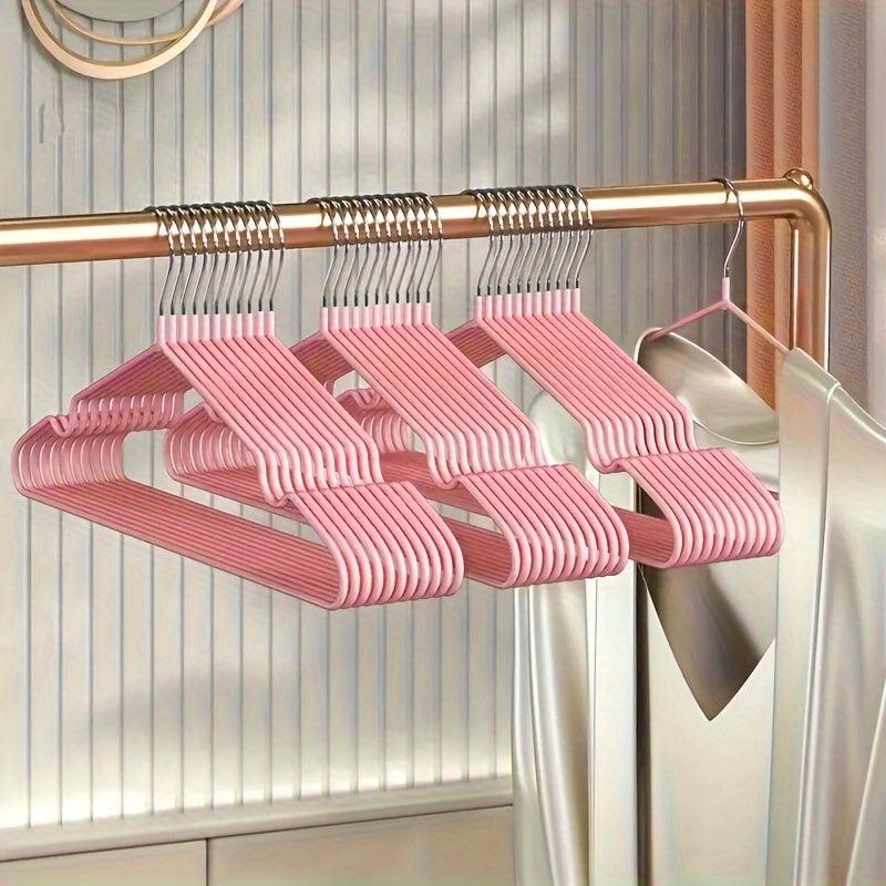 10pcs Thickened Non-slip Clothes Hanger Pack