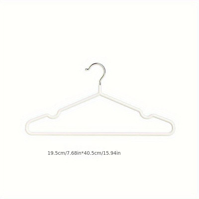 10pcs Thickened Non-slip Clothes Hanger Pack